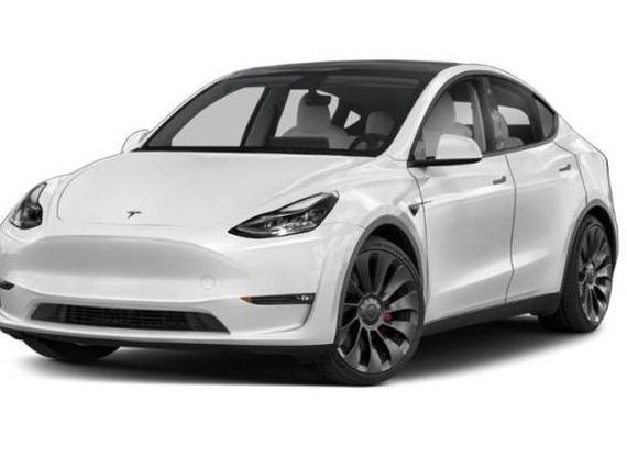 TESLA MODEL Y 2021 5YJYGDED4MF174517 image